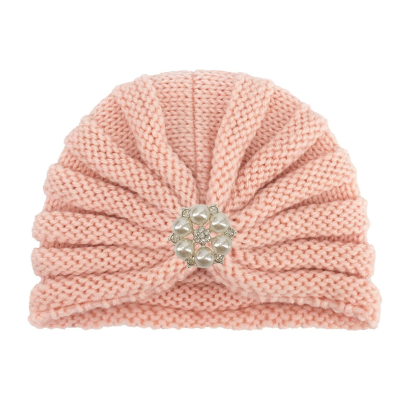 Bonnet d'hiver en tricot pour filles