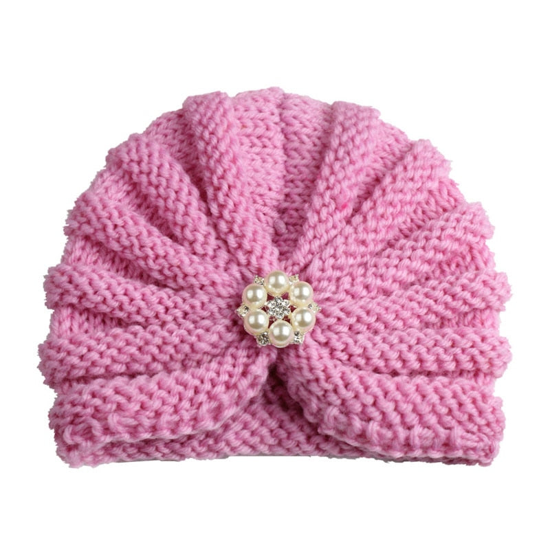 Bonnet d'hiver en tricot pour filles