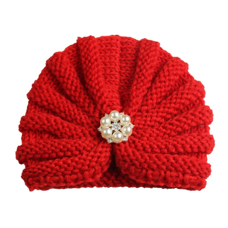 Bonnet d'hiver en tricot pour filles