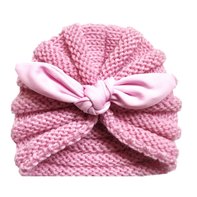 Bonnet d'hiver en tricot pour filles