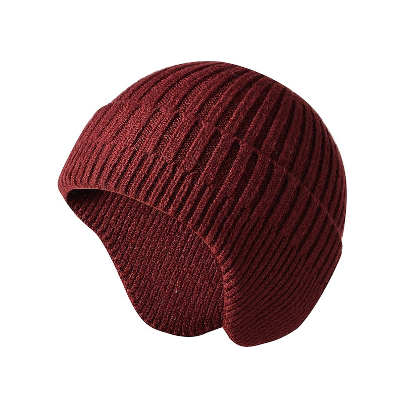 Casquette d'hiver à oreillettes pour Femmes,