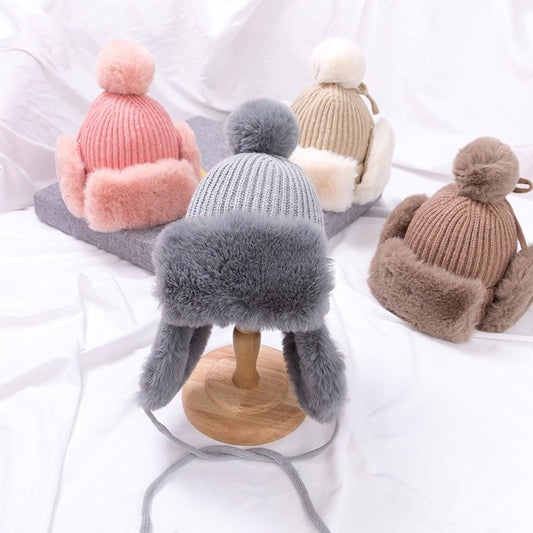 Bonnet d'hiver pour bébés: Garçons/Filles